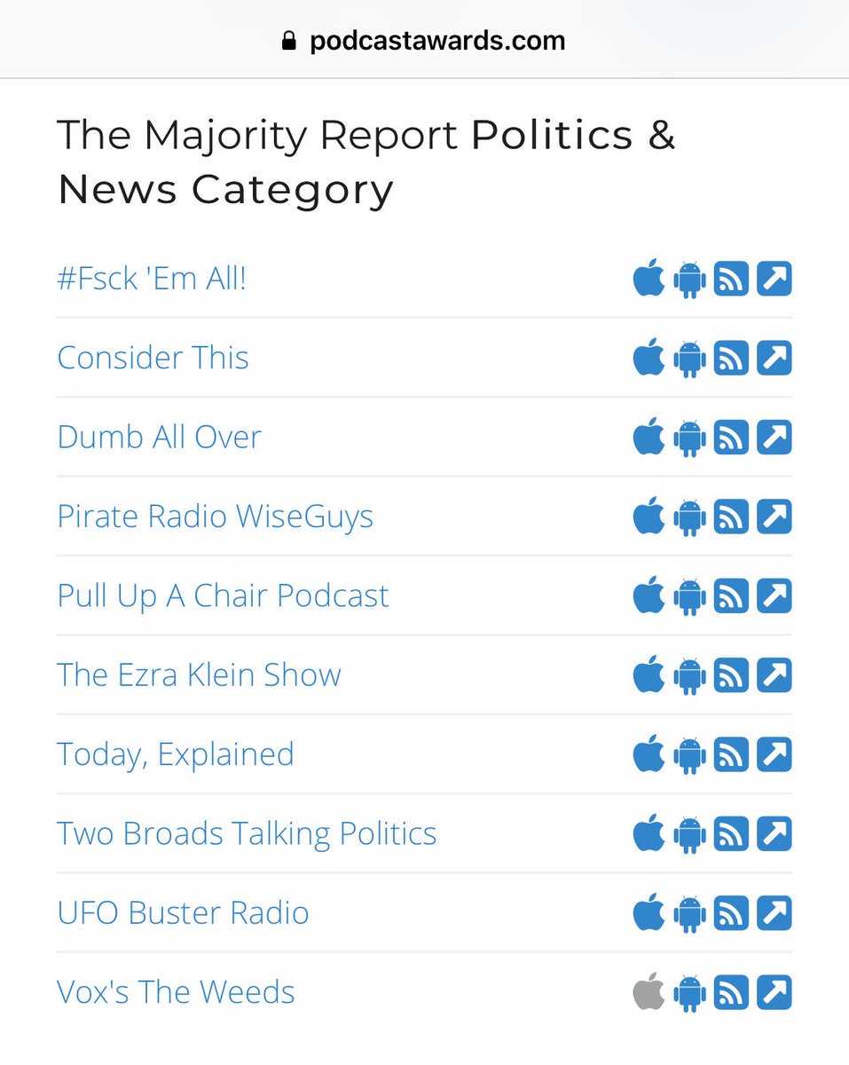 greg_doucette's tweet image. Y&apos;ALL! 😱😱😱

After being on the air for just over a year, @fsckemall is somehow part of the 10-pod slate of nominees in the Politics &amp;amp; News category of the 13th Annual Podcast Awards! 😬

*THANK YOU* to our amazing listeners for the support! We&apos;ll let you know if we win! #PCA18