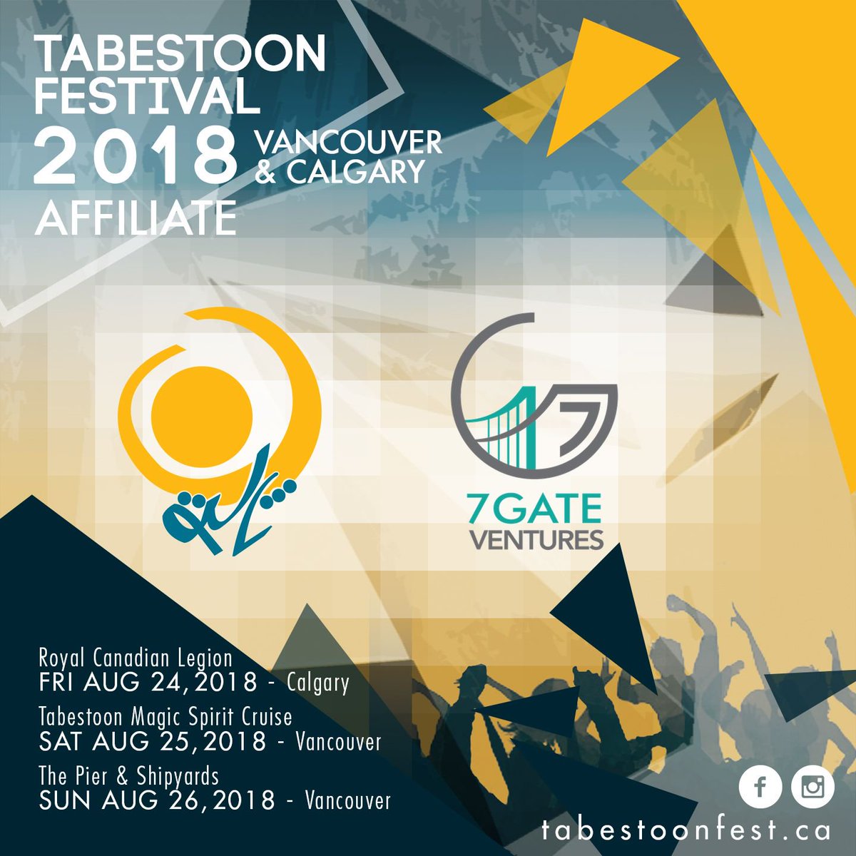 7gatevc's tweet photo. #7Gate is a proud affiliate of @TabestoonFest on August 25 and 26 in #Vancouver. It is a biennial contemporary #art and #music festival that showcases the arts and interests of the worldwide #Iranian diaspora. #TabestoonFest is a fully not-for-profit event. https://t.co/4J899IsmtP