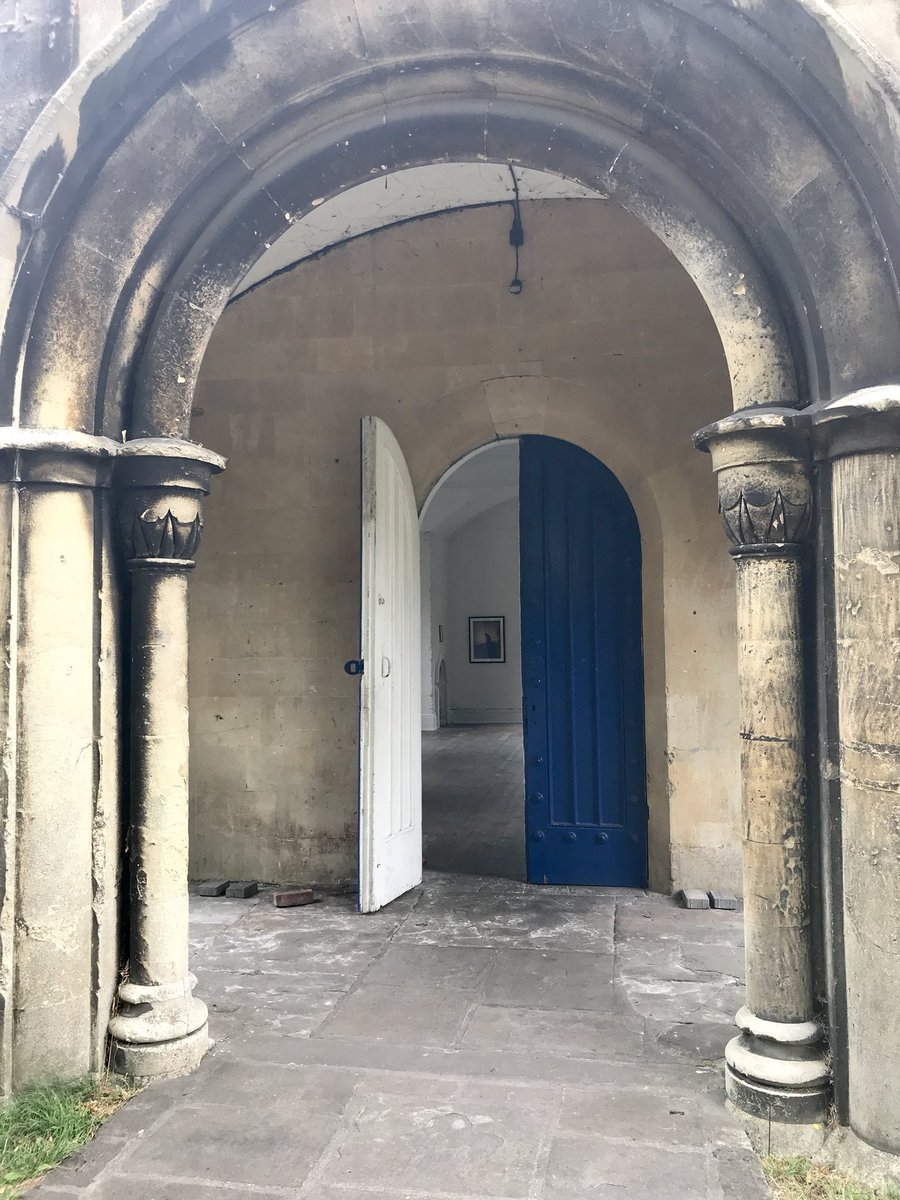 ClareThatcher2's tweet photo. Lovely visit to the Walcot Chapel Gallery Bath today with @loubakerartist planning our first exhibition together ‘disquiet’. Save the date 18-23rd Sep. Very exciting #sculptures #paintings #colour #form #exhibition #walcotchapelbath @WalcotChapel #bath #artists #jm18 #exhibitor https://t.co/DsQ95TxkNv