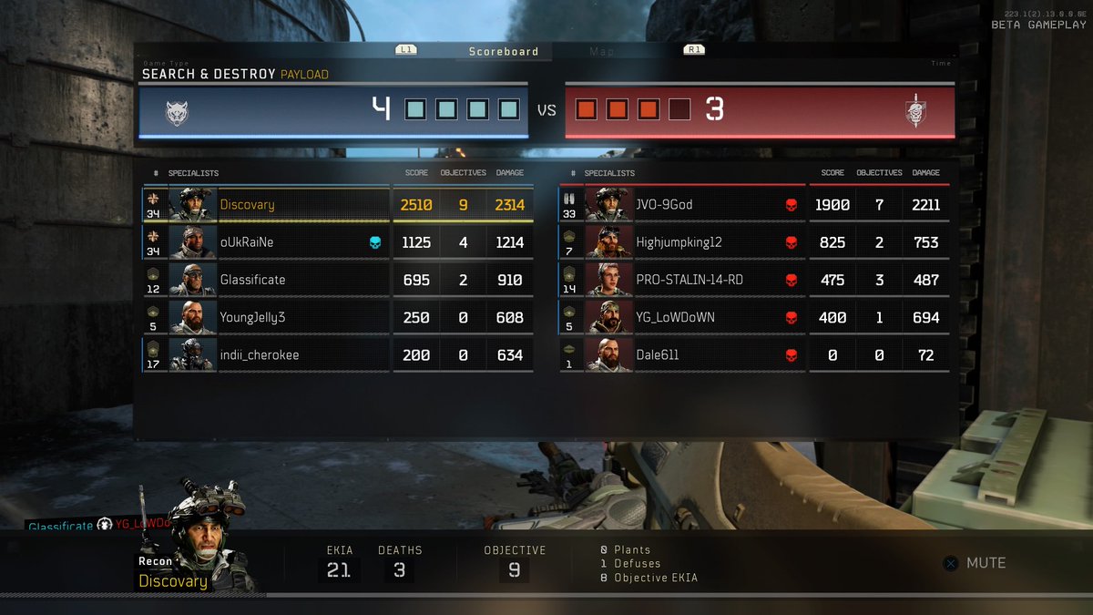 BurstyTheGoat's tweet photo. 21 Bomb on SND Black ops 4 Beta. Keep in mind, this only beta LOL #PS4share #BlackOps4 #SnDGod #FollowMe https://t.co/1tD0iNZKCo