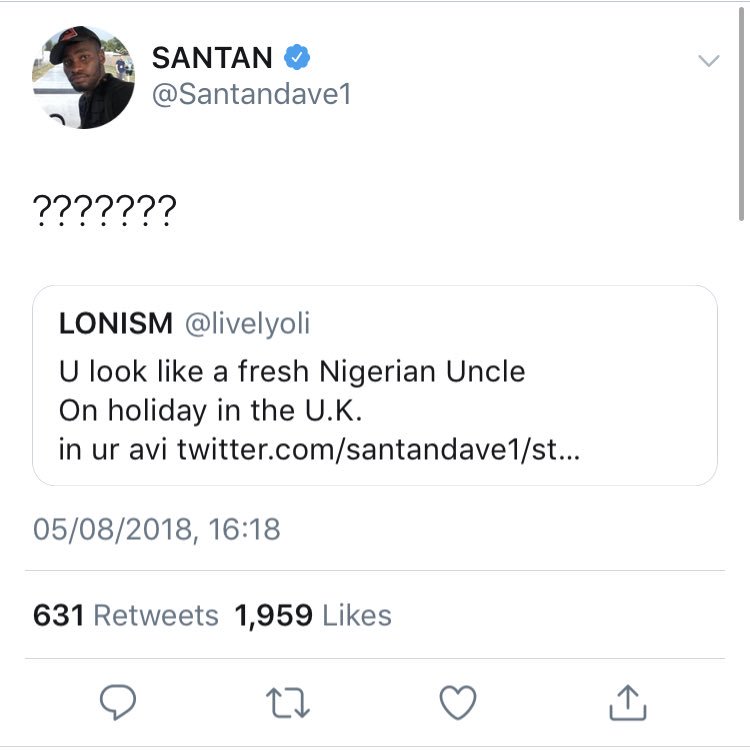 linkuptv's tweet photo. Why they do @Santandave1 like that 🤦‍♂️😂 https://t.co/dft4zC92dn