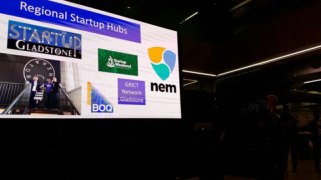 1770's tweet photo. A big shout out to @PaulSeils and the Team @BlockConscious for hosting NEM Regional Queensland at the fantastic BlockConscious Summit #blockconscious #Nem @NEM_Australia https://t.co/8IzyzlVUR2