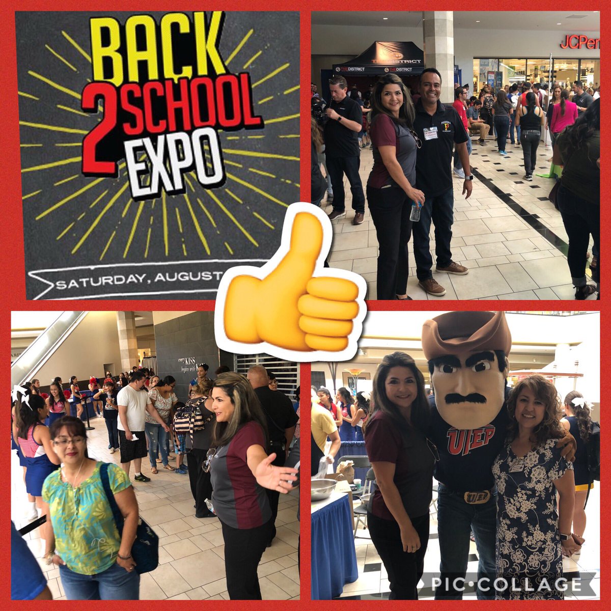 Back 2 school EXPO with YISD leading the way #SaturdaySuccess #THEDISRICT #OneTribeOneVibe