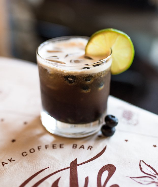 The Bluecumber Cold Brew! Perfect for this Texas heat!