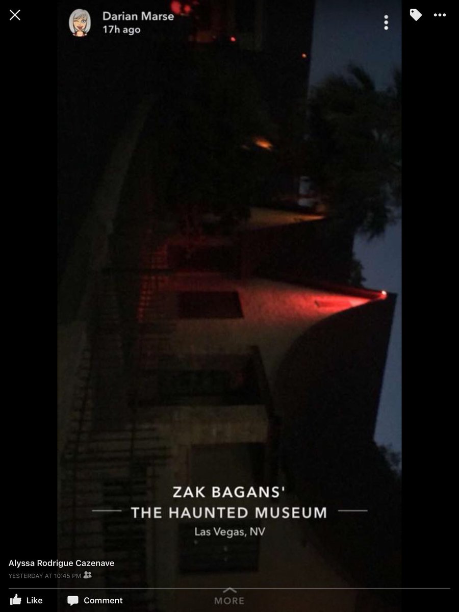 Darian_m16's tweet photo. @Zak_Bagans @hauntedmuseum Pretty excited I got to experience the museum! Super bummed I didn't get to meet bae! Please enjoy the video of us getting the crap scared out of us in the doll room on 8/9/18 around 8pm. 😂👻 https://t.co/pve5ZdccF8