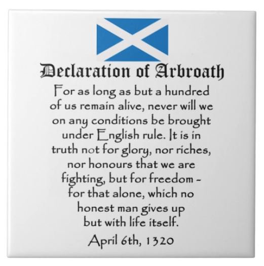moray_nicol's tweet photo. I'm in favour of 06/04/2020 being Scottish Independence Day, the 700th anniversary of the first ever national constitution. https://t.co/o4BF4ohXB9