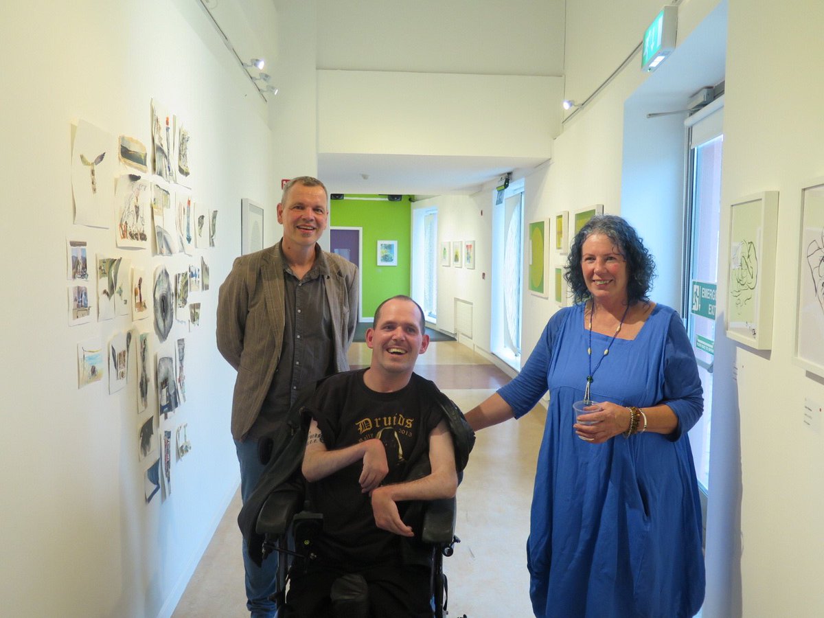 riverbankarts's tweet image. Great opening of COLLOCATE exhibition with artists Paul Bokslag + Eoin O'Malley + Orla Callaghan - runs until August 25th #collocate