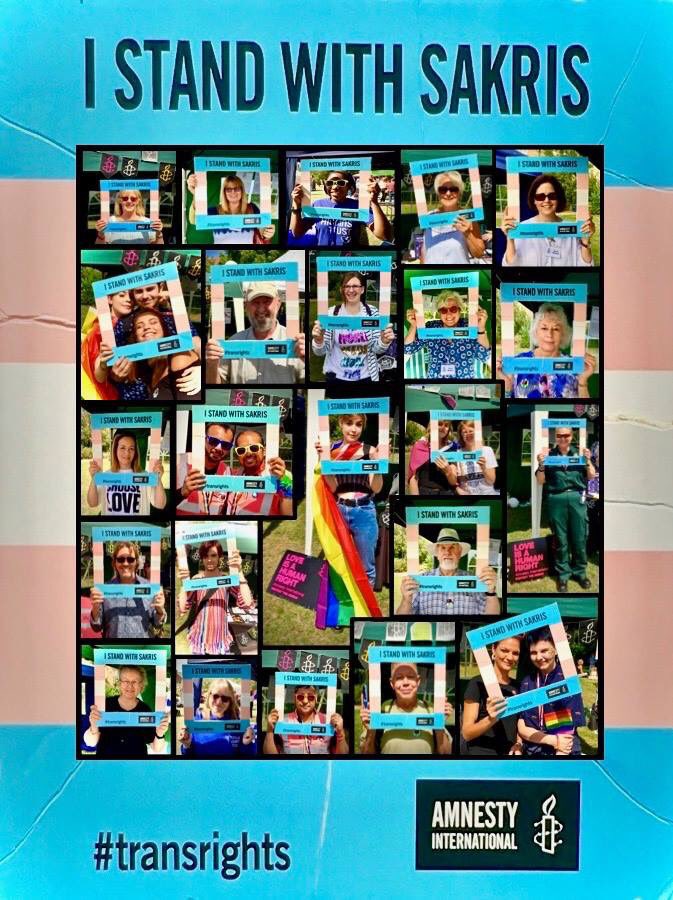amnestyelycity's tweet photo. What a fantastic day at Ely's first ever Pride 🌈 @AmnestyUK_LGBTI @PrideEly #LoveIsAHumanRight #IAmWhoISayIAm #Pride #PrideInEly #ElyPride #ProtectTheHuman https://t.co/dlDml8Ofbw