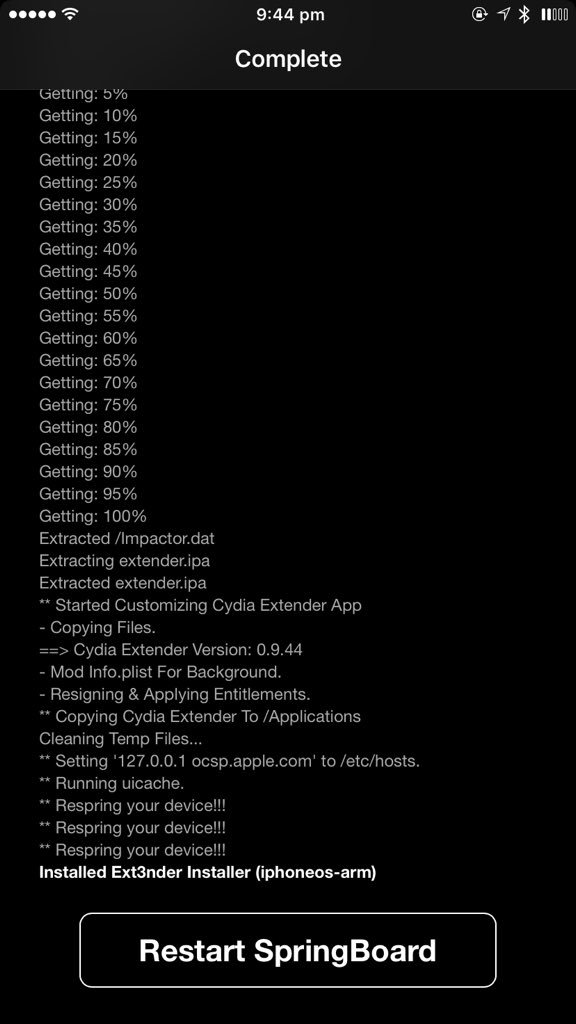 iBSparkes's tweet photo. Saurik has just pushed updates for zip &amp; unzip packages and I have pushed TweakLoader 1.0-1. combined, these updates will fix issues with anemone and ext3nder not installing correctly.
please install these updates asap.

big thanks to @saurik for helping w this issue https://t.co/oq5qlVsiaU