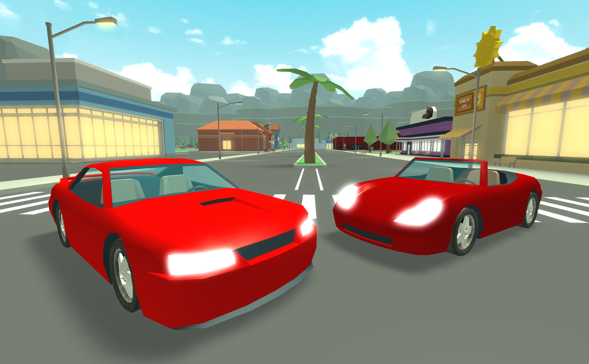 I've been working on the new cars for #RHS2 and they look cool! Here's a preview for all you speed demons out there - the new look of the Racecar and the Sports Car!