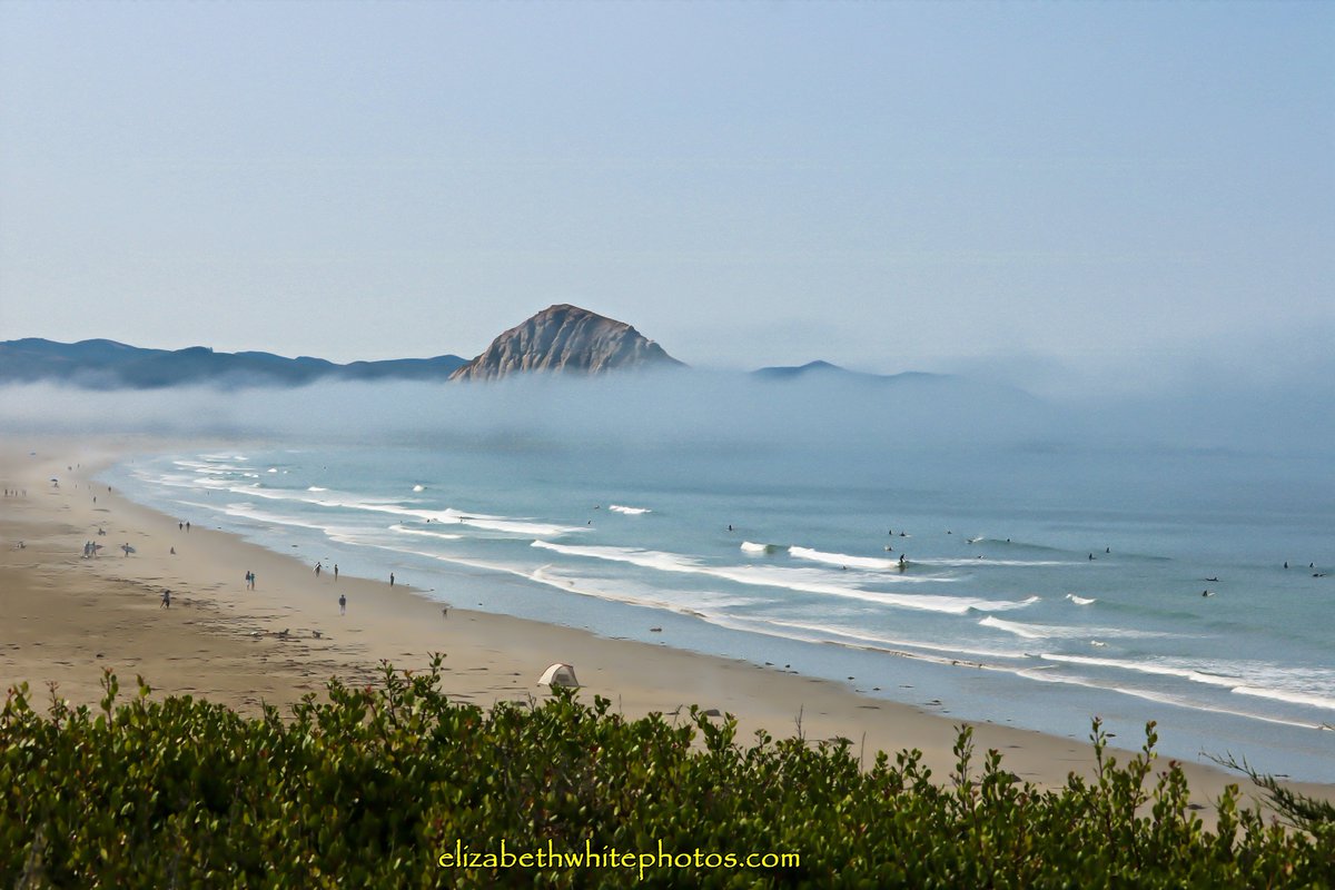 A beautiful day in paradise. #morrobay #morrorock #beach #sanluisobispocounty #beonksby