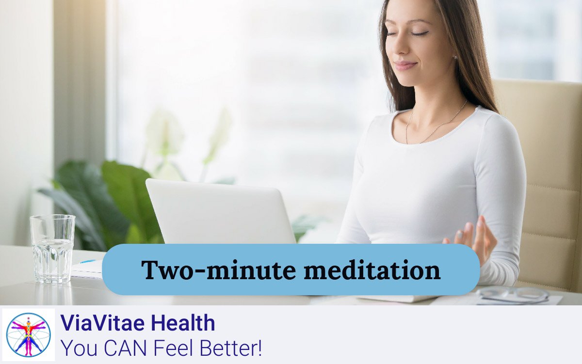 ViaVitaeHealth's tweet photo. Lower stress hormones in just 15 seconds: Breathe in through your nose for 5 seconds, hold for 5 seconds, breathe out for 5 seconds. https://t.co/ILzLAiBPuN