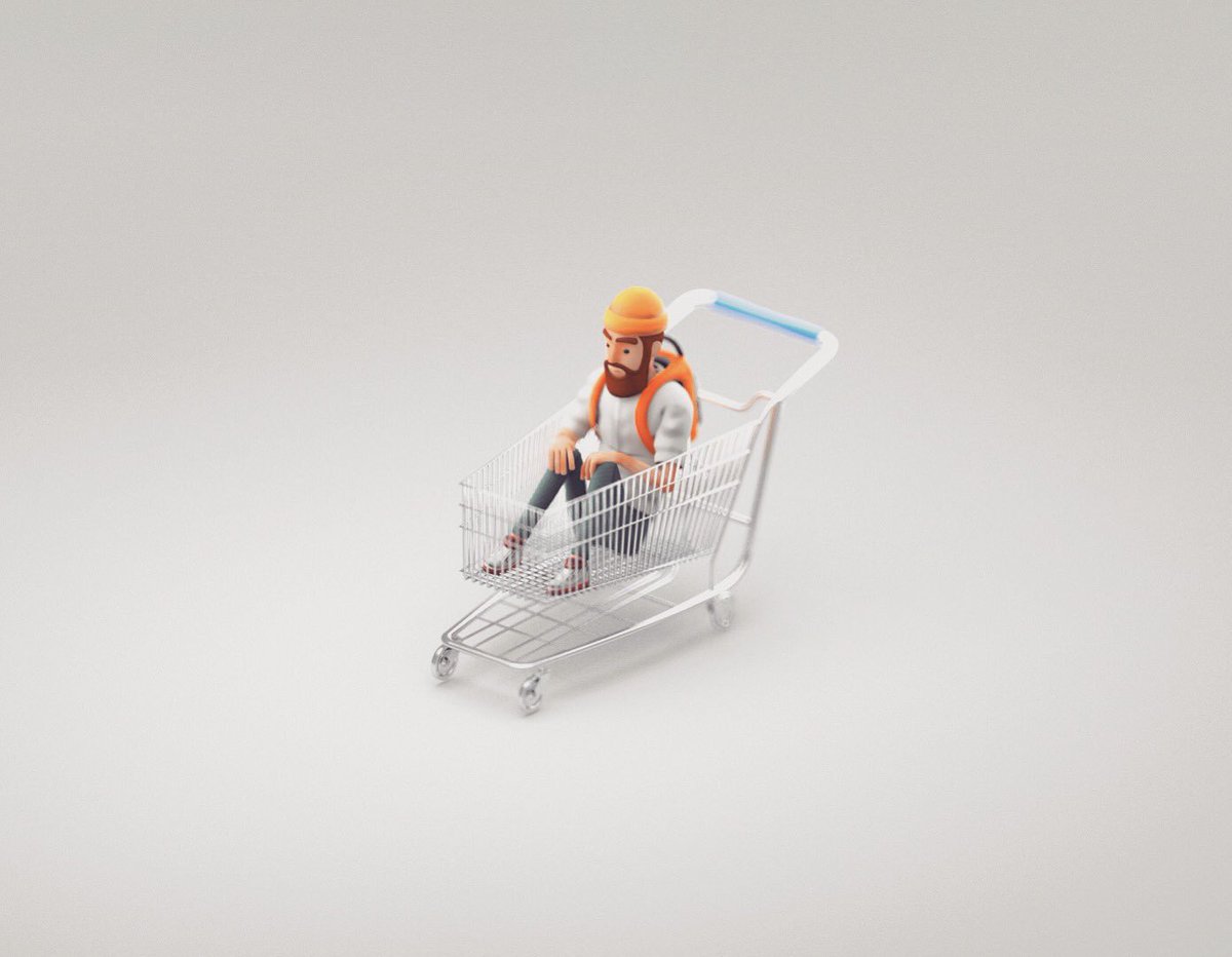 hellofabs's tweet photo. 🛒
#3d #3dartwork #3darts #3dartist #cg #cgi #cgartist #cgiartist #redshift #c4d #cinema4d #maxonc4d #maxoncinema4d #polygon #visualarts #visualartist #redshift3d #redshiftrender #beard #hat #bearded #shoppingcart #carrinhodesupermercado #supermarket #yellowbackpack #shopcart https://t.co/zHGybWwX1o
