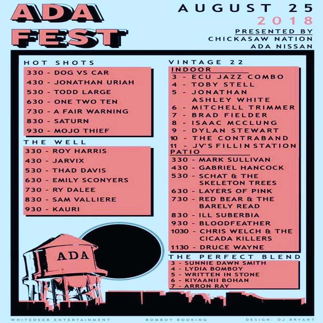 JVsFillnStation's tweet photo. We're excited to play AdaFest for the first time on Saturday, August 25th! You can catch us on the indoor stage Vintage 22 at 11 PM.
#adaoklahoma #adafest #Oklahoma #livemusic #Lonesomemountaincreekrivervalleyroadboysstringband #honkytonkthrashgrass #bluegrass #countrymusic https://t.co/fV3C8zGfNA