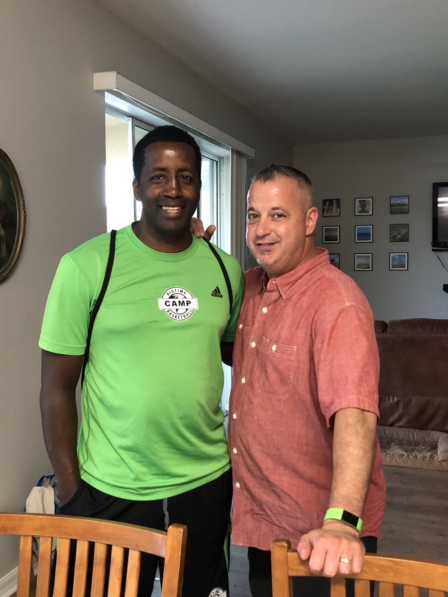 coachc9's tweet photo. So Blessed this month with family and friends. My best friend and one of my biggest mentors in basketball makes it to my home 🏠 🏀 💪 #sincerefriends https://t.co/qko4tCgpU4