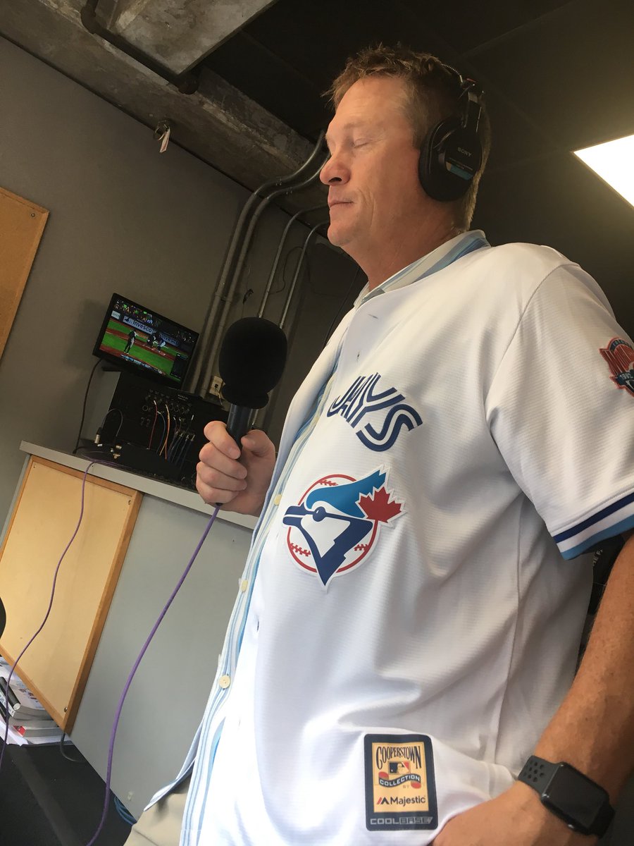 Wilnerness's tweet photo. Guest in the booth!!!!! #Bluejays #MikeTimlin https://t.co/aSbacyIy3q