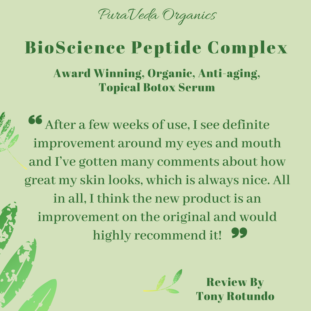 PVOrganics's tweet photo. Our #OrganicFormula Time-tested and #AwardWinning #BioScience PeptideComplex is not just another #AntiAging solution, but also an inspirational personal story. Read More: https://t.co/QLfkwDaqkO.
#NaturalBotox #PeptideSerum #AntiagingSerum #OrganicAntiAging #OrganicSkincare https://t.co/VeVx3jlw7k