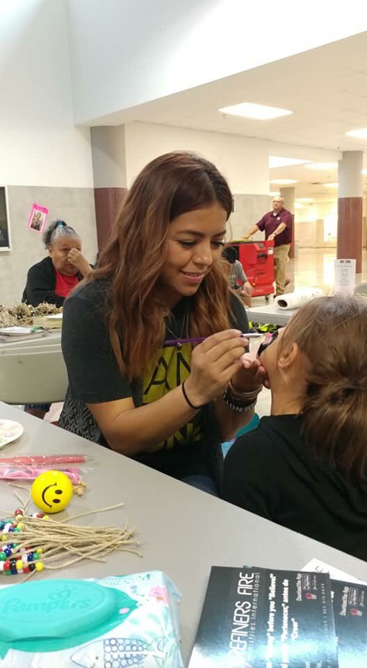 RefinersFire_'s tweet image. The Refiner’s Fire Outreach Team had 10 salvations today at Give A Kid A Chance at Ennis High School. Many other churches were handing out tracts and ministering. It was an awesome day!