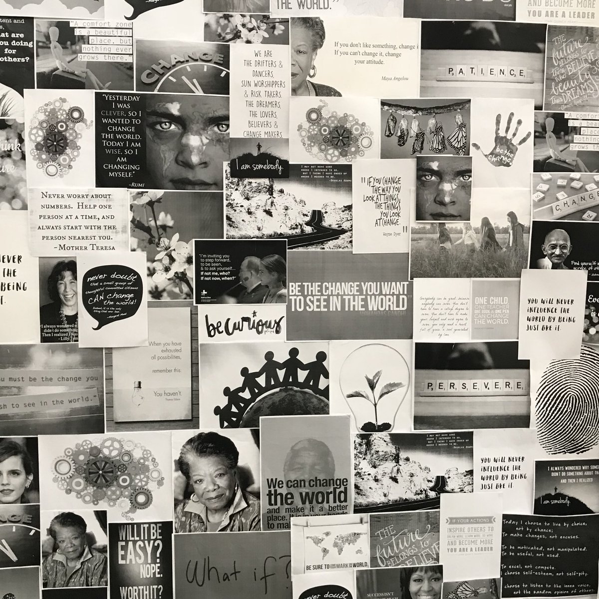 AGSAgirls's tweet photo. Getting inspired for day 2 of MAD Melbourne by change makers wall  @StrathconaBGGS @yLeadAustralia https://t.co/3Ptv5DAYwE
