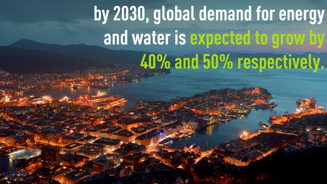 VeoliaWaterTech's tweet photo. The need for water &amp; #energy will continue to grow. It’s time to embrace solutions to help sustain our water supply. https://t.co/Wju95X3zr0