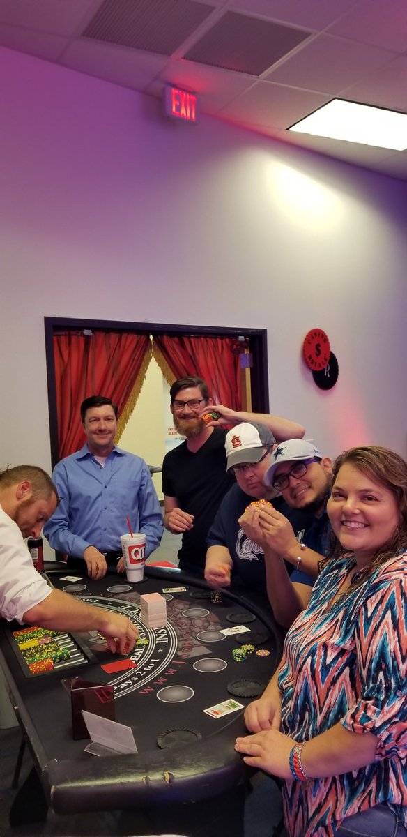 jcrews20's tweet photo. More Casino pics!! #TulsaAllInCasino  #techcaretweets @kellyflagg @KevinMurphy954 @glen_jackson1 @anthersand1 @TeamEastham https://t.co/bmpTs8PIjv