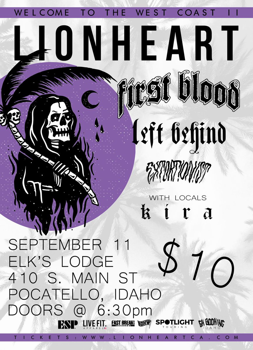 CadeTheWalker's tweet photo. Upcoming heavy in Pocatello! #SKbooking https://t.co/KUxmyr7eS0