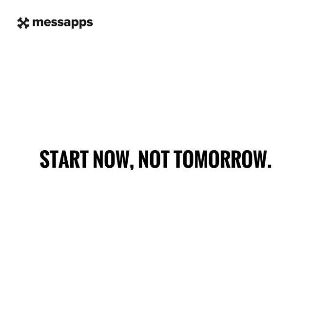 messapps's tweet photo. Start now, not tomorrow.
.
.
.
#messapps #appdeveloper #iosdeveloper #dailywisdom #motivation #branding #ios #appdevelopmentcompany #androidapps #androidappdevelopment #technologies #mobileapps #coding #nyc #appstore #business #startupquotes #success #tips #hacks #startups #produ https://t.co/m6NPna6MbX
