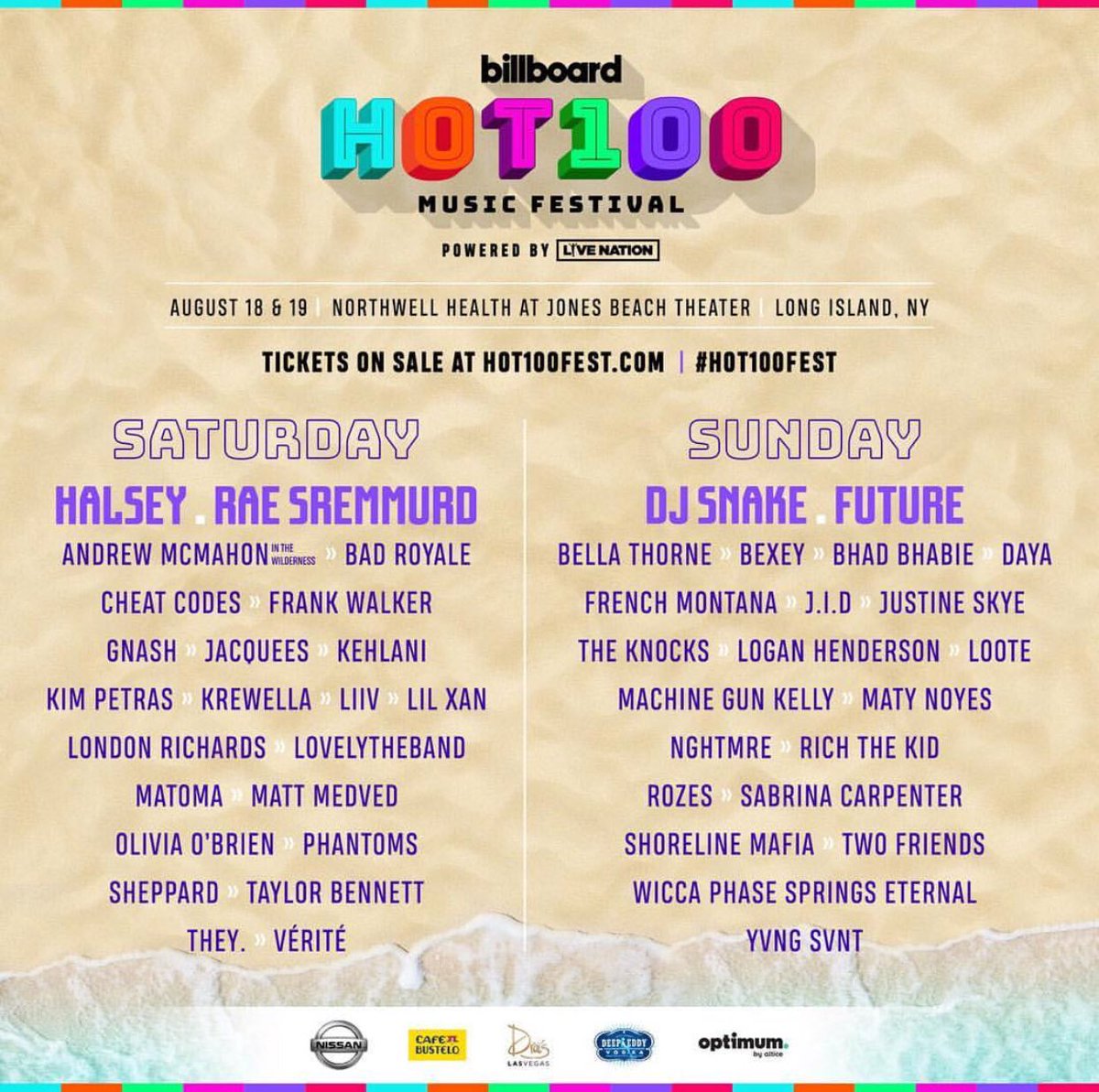 Hot 100 Festival tweet media