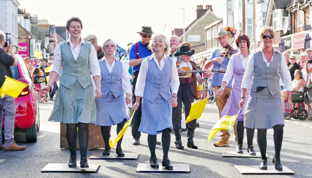 Frank_Leppard's tweet image. What a great folk week parade today in Broadstairs . A big well done to all involved 😎 . #folkweek #visitthanet #Broadstairs