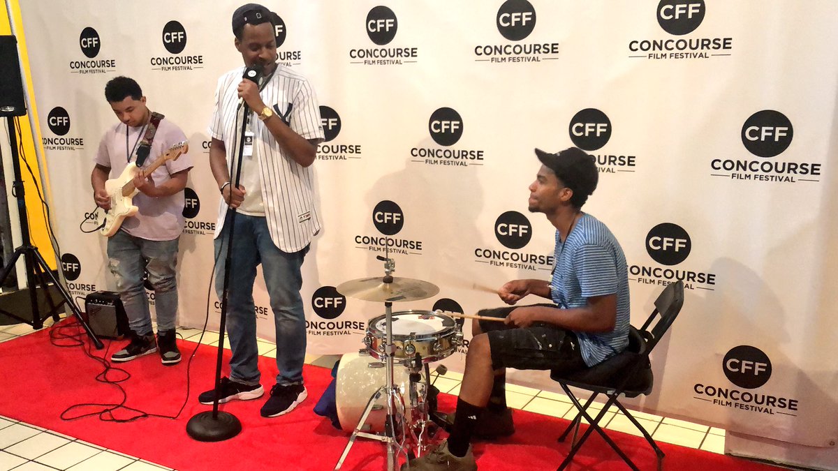 Tasty treats, short films and gear were all provided at the <a href="/ConcourseFF/">ConcourseFilmFest</a>! An amazing first year and good turnout! 🎬 #CrystalsSweets #concoursefilmfestival #dessert #shortfilm #music