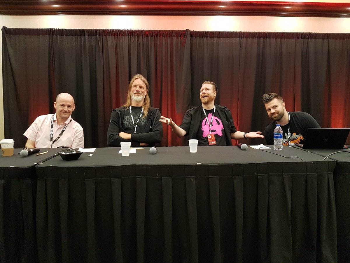 MNedfors's tweet photo. #RAGE2 panel at #QuakeCon2018. Will be awesome. https://t.co/Flul1cAs4Y