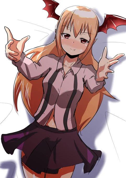 ヴァンピィちゃん10秒前「けんぞくになら・・・いいよ・・・来て」 