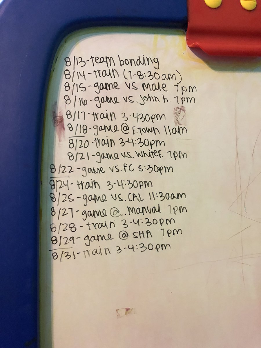 natalieheil_'s tweet photo. When “sorry I can’t hang I have soccer” becomes a thing again #onlyaugust #mercysoccer https://t.co/Qh5NpVpRuh