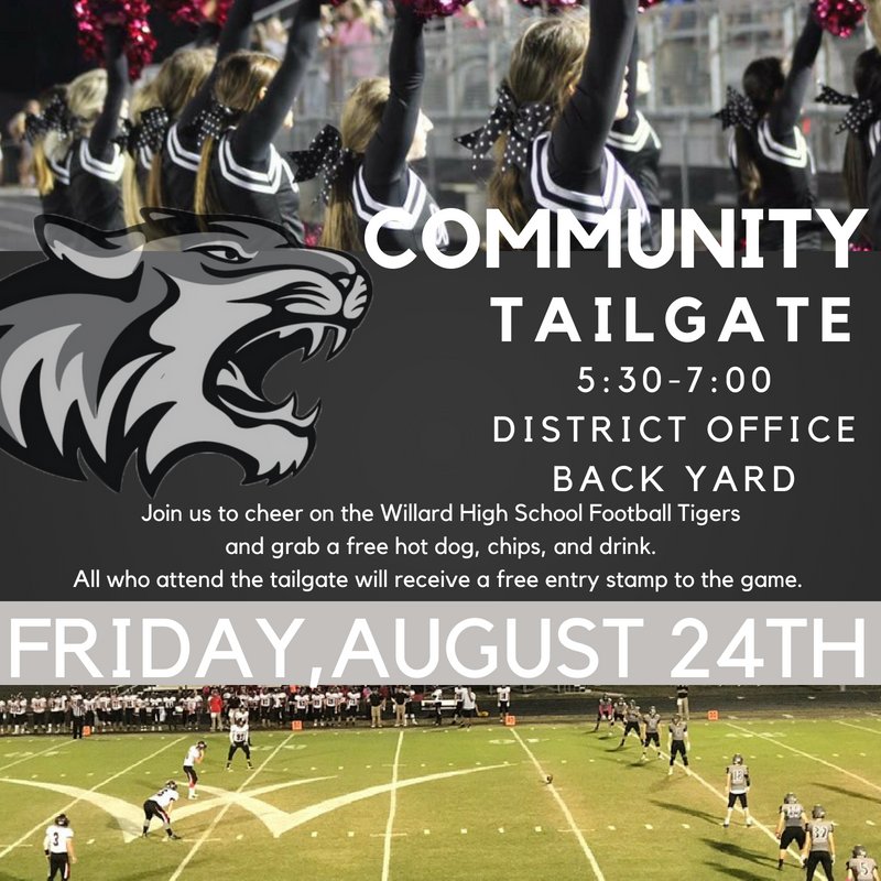 Willard Schools on Twitter "Mark your calendar to cheer on our