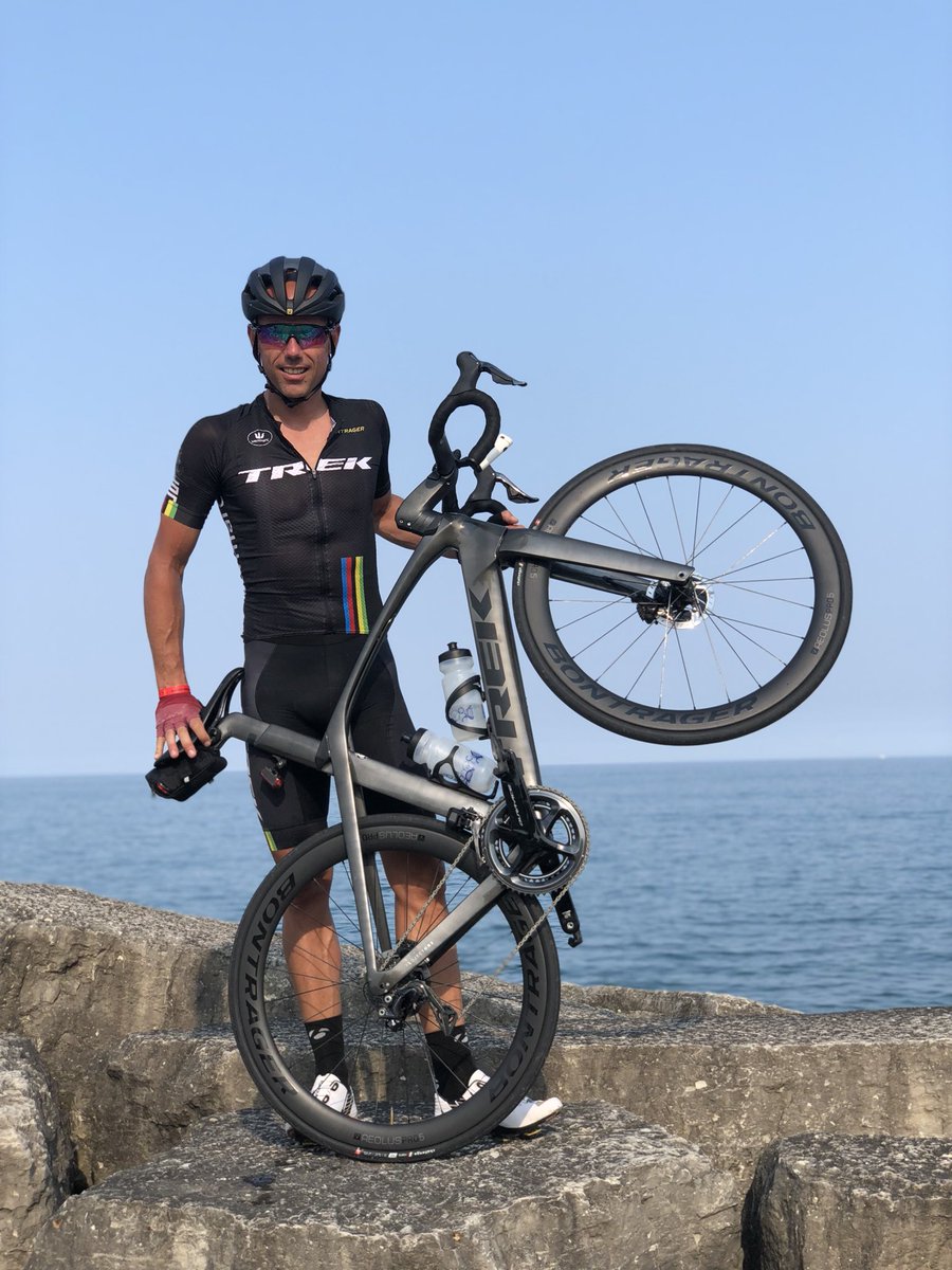 sven_nys's tweet photo. Finished my first #rideacrosswisconsin #175miles thanks @TrekBikes for the great support. @ShimanoROAD @ChallengeTires @Bontrager @PolarBelgium @oakley https://t.co/CGfISXuKcM