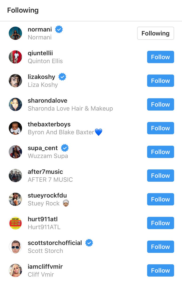NormaniSocial's tweet photo. INSTAGRAM | #LLHHMiami cast member and television personality @ShayJohnson followed Normani https://t.co/cS9EZNka6o
