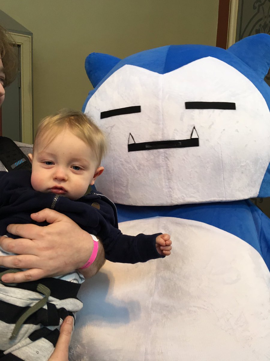 MadeleineRosca's tweet photo. Snorlax used Apathy and Disinterest. It was super effective!
#animaga #animaga2018 https://t.co/tMrRvenatL