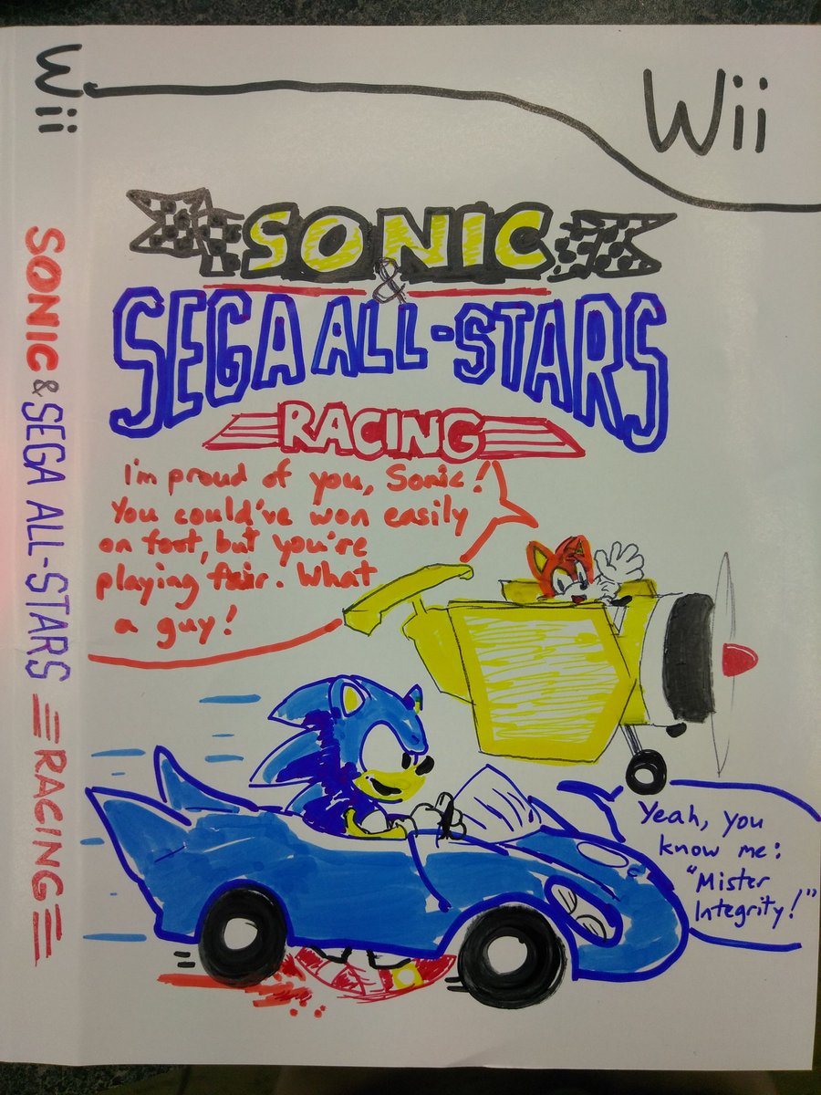 sega all stars racing wii