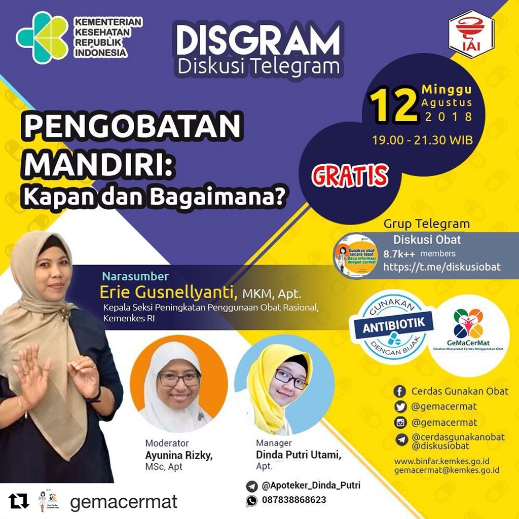 Cerdas Gunakan Obat tweet media