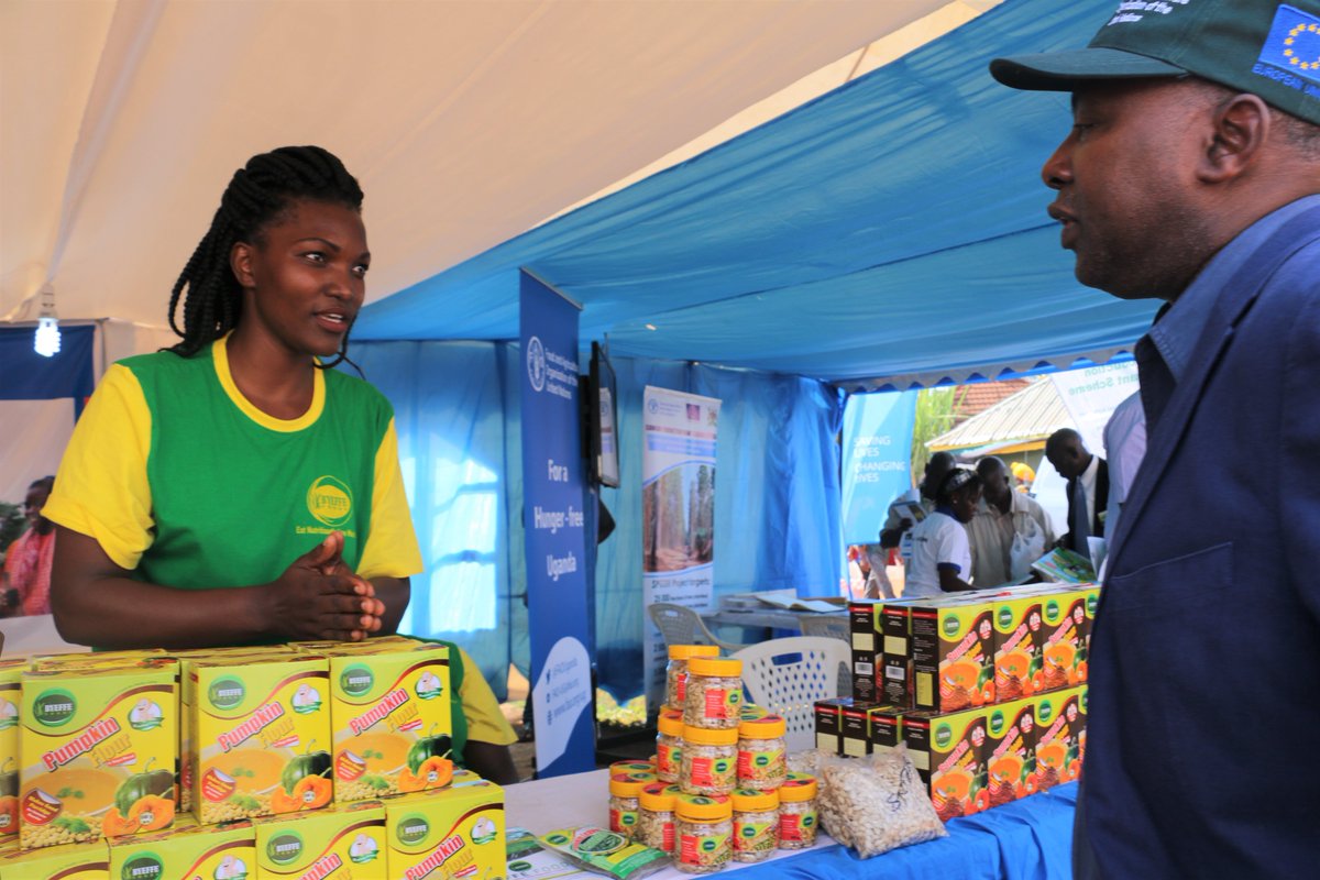 FAOUganda's tweet photo. Today is #YouthDay and we are reminded of the importance of creating opportunities for youth to engage in #agriculture, helping them to inspire other young people and contributing to national development and #ZeroHunger. #SafeSpaces4Youth https://t.co/6FNBWTgSaN