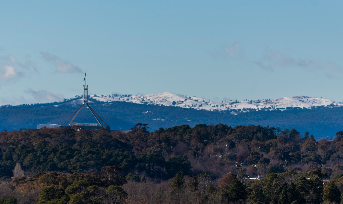 Martin Ollman On Twitter Brrr Canberra Cbr Winter Snow Covered Mountains All Around Seeaustralia Australia