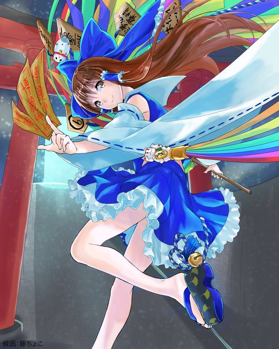 青霊夢のtwitterイラスト検索結果 古い順