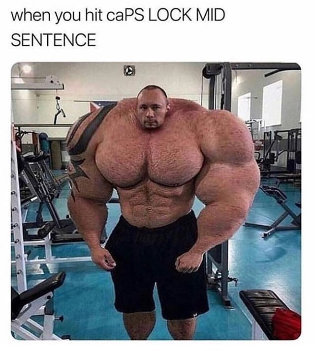 SA_Survival's tweet photo. Tag someone who’s guilty of abusing the CAPS lock. 👇 https://t.co/n4dCW4IrUs https://t.co/VhXYHGsdNe