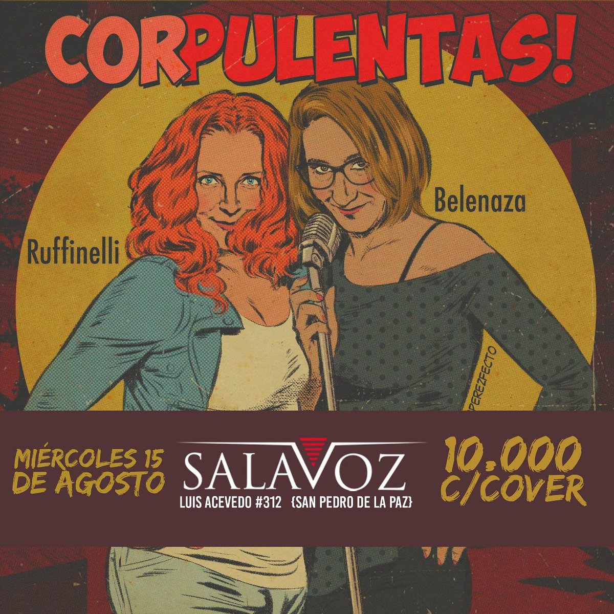 SalaVozOficial's tweet photo. @_belenaza y @bruffinelli en #salavoz !! A reservar https://t.co/Cr0vsA04SD