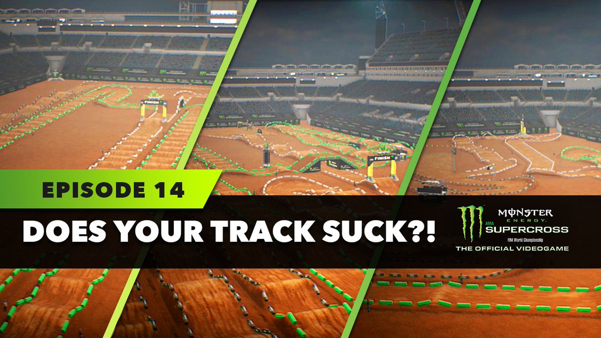 windham151's tweet photo. NEW EPISODE! | DOES YOUR TRACK SUCK?
Monster Energy Supercross The Game!

📺VIDEO LINK > https://t.co/B0GlgyNThe

#SupercrossTheGame #TrackEditor #CustomTracks #DoesYourTrackSuck  #MonsterEnergy #Supercross https://t.co/wU3h7BVCKL