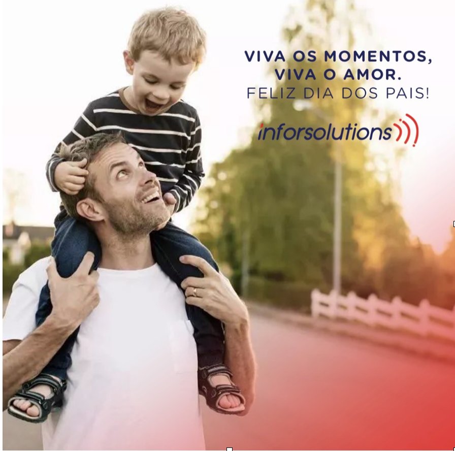 InforSOLutions_'s tweet photo. Viva os momentos, viva o amor!
Conecte-se mais. A Inforsolutions te deseja um Feliz Dia dos Pais! <3
#inforSOLutions #Voip #TelefoniaVoip #DiaDosPais #VivaOAmor https://t.co/9yixsiAEPY
