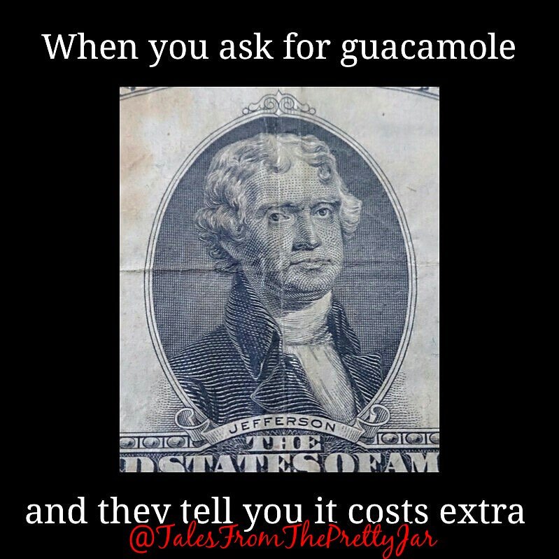 pretty_jar's tweet photo. #guacislife when you ask for guacamole... https://t.co/LsqDrLPa50