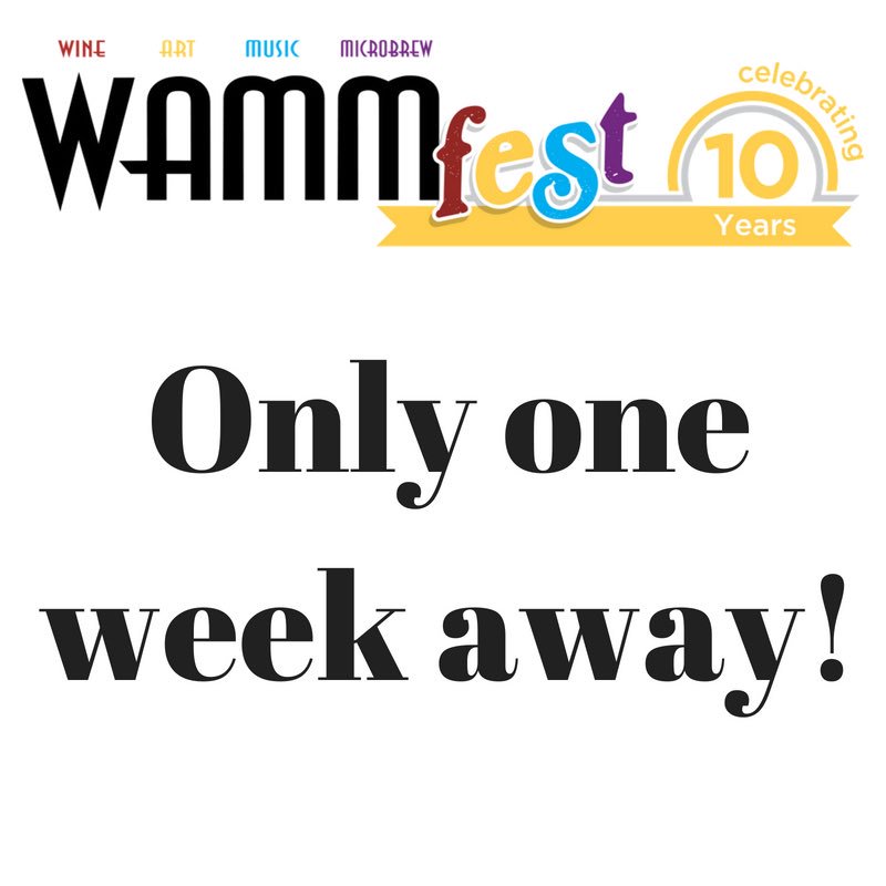 WAMMfestIN's tweet image. Come one, come all! #WAMMfest is only one week away. Join us for the ultimate celebration of wine, art, music and microbrew during our one-day charity event. Get your tickets today: bit.ly/2MhgqAx 🍷 🎨 🎶 🍺