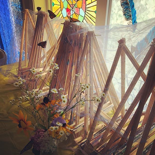 BlueJayCC's tweet photo. The LIVE Butterfly Class today  was so much fun!  We learned, we created, we relaxed- it was awesome! 🦋☺️🎨 #monarchbutterfly #watercolorpainting #naturepainting https://t.co/cT9cEj2Fu5 https://t.co/NMgq8o51ip
