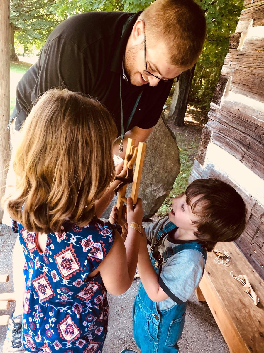 NorfolkCulture's tweet photo. #SceneNorfolk’s cultural ambassador @__justimagine and her mini ambassadors visited #TeetervillePioneerMuseum to continue their #MissionNorfolk Scavenger Hunt &amp; play pioneer games. A good time had by all. #museumsmatter #pioneer #culturalambassador #scavengerhunt @NorfolkTour https://t.co/SDFkPBRrX1